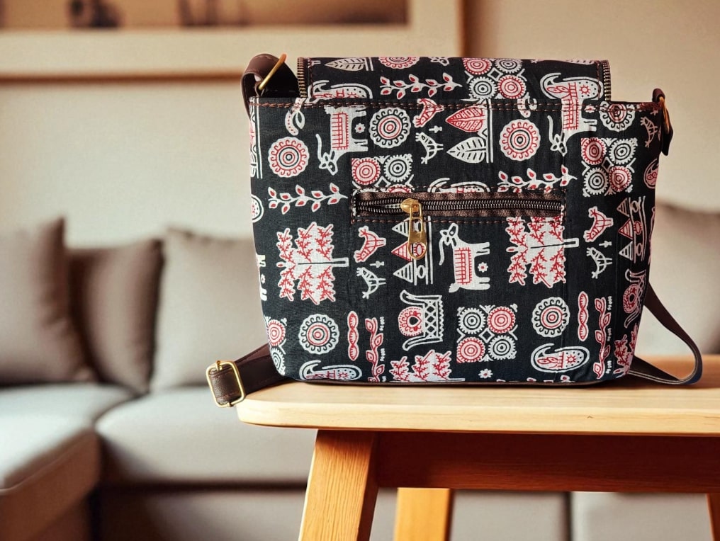 Boho Printed Sling Bag for Women | Ethnic & Tribal Crossbody Purse