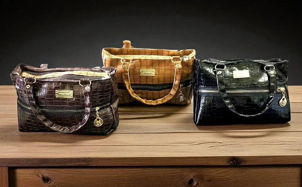 Premium PU Leather Handbags – Perfect Blend of Style & Elegance!-Ledies hand bags-NONO & LULI-NONO & LULI