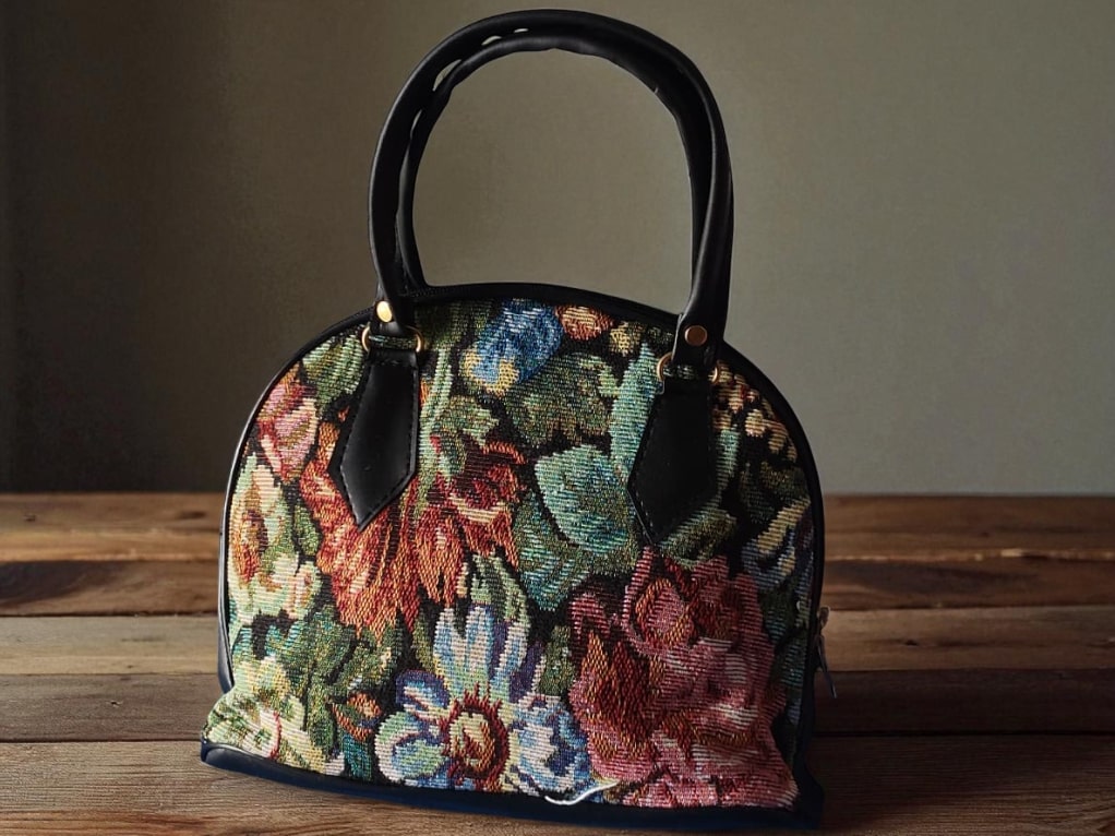 Elegant Floral Handbag for Women | Stylish Ladies Purse for Party & Daily Use
