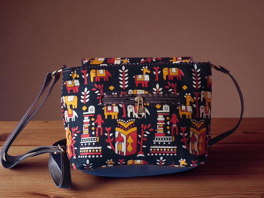 Stylish Ethnic Print Sling Bag | Women's Designer Boho Crossbody Purse
