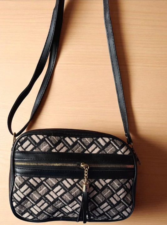 Stylish Jacquard Sling Bags for Women – Trendy & Spacious