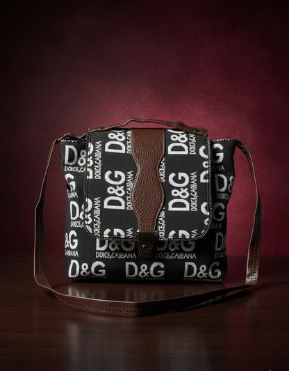 Stylish Logo Print Handbag & Geometric Clutch Combo for Women | Trendy Shoulder Bag with Matching Wallet Set | Meesho Exclusive