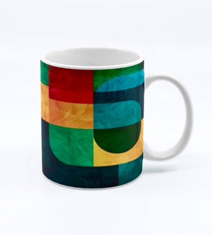 Abstract Art Coffee Mug – Add Colors to Your Sip