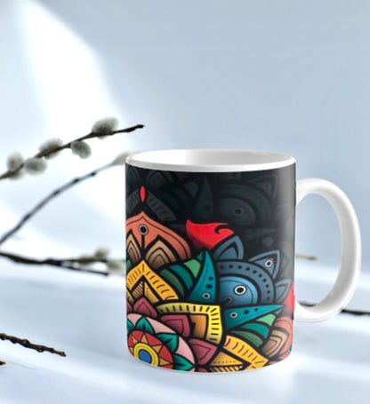 Premium Mandala Print Ceramic Coffee Mug