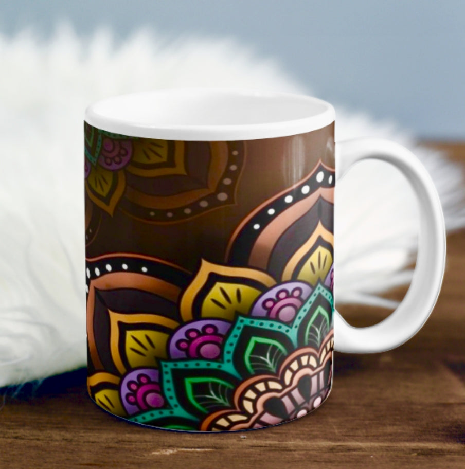 Elegant Mandala Coffee Mug – Sip in Style