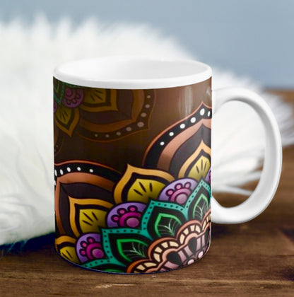 Elegant Mandala Coffee Mug – Sip in Style