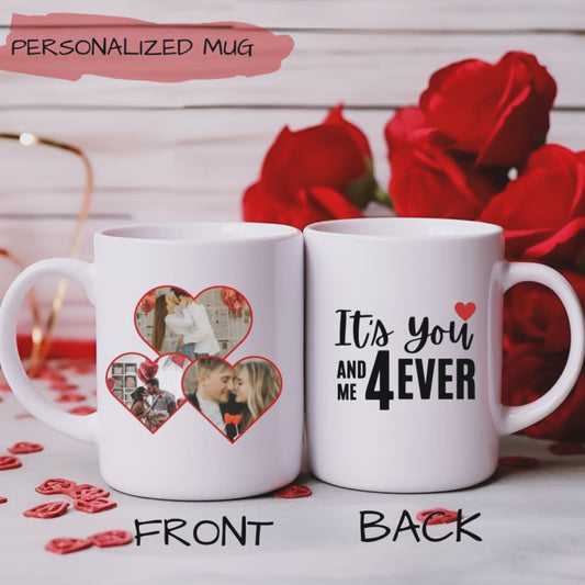 A Romantic Rose Couple Personalized Mug – by NONO & LULI