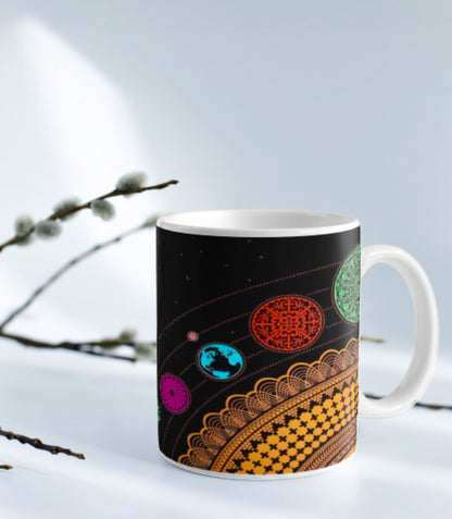 Cosmic Mandala Mug – Add Magic to Your Sip!
