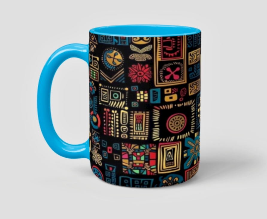 Premium Tribal Print Ceramic Coffee Mug