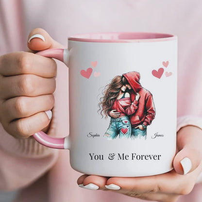 A Romantic Rose Couple Personalized Mug – by NONO & LULI